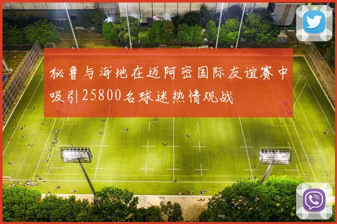 秘鲁与海地在迈阿密国际友谊赛中吸引25800名球迷热情观战